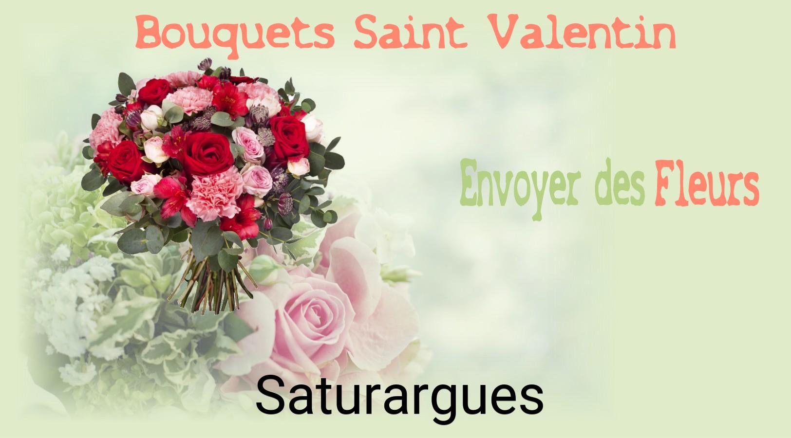 Roses de Saint-Valentin livrées à Saturargues